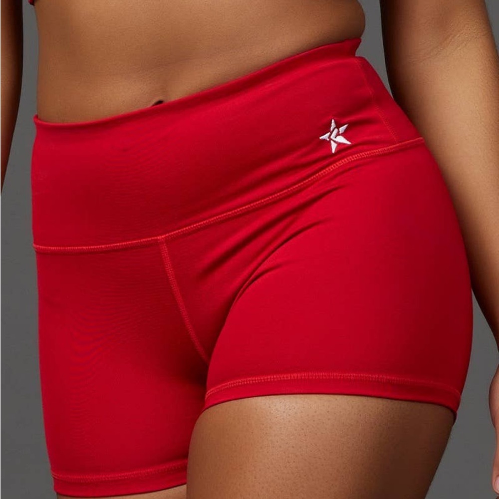 Rebel Athletic Red Shorts